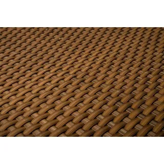 Progresja Polyrattan Balkonsichtschutz - Honig 0,9m x 3m