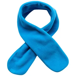 Playshoes Unisex Kinder Fleece-Steckschal Winter-Schal, aquablau, one size - Einheitsgröße