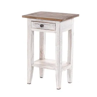DESIGN DELIGHTS PLANTA Weiß Mahagoni 52 x 34 cm