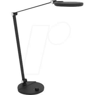 SKT LTL00121 - LED-Schreibtischlampe, 7 W, mit Drehknopf, schwarz