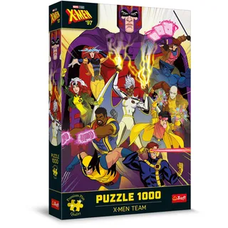 Trefl - Puzzle 1000 Teile, X-Men Team, Premium Plus, Marvel