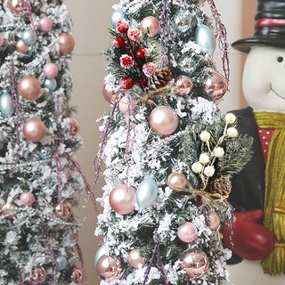 ZYLLZY Künstlicher Weihnachtszweig, Künstliche Blumen für Weihnachtsbaumdekoration, DIY-Weihnachtsbaum Zum Basteln, Kranz, Girlande, Weihnachtsschmuck, Dekoration(#1)