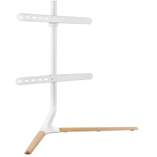 My Wall HT 29 WL TV-Rack 124-178 cm Weiß/Buche Aluminium/Holz/Metall/Stahl