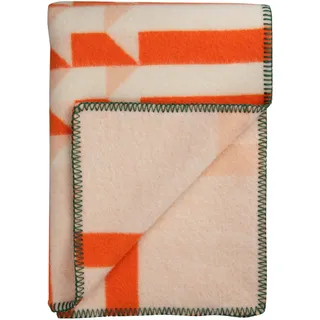 Røros Tweed Kvam 200 x 200 cm orange