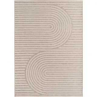 KADIMA DESIGN Ventoux Outdoor-Teppich 240 x 340 cm Beige
