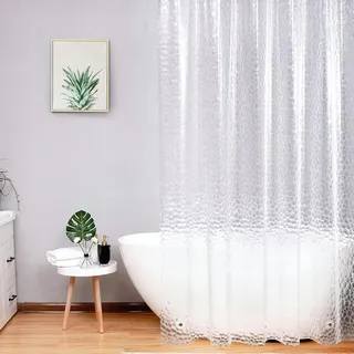 luxuskollektion Duschvorhang 150 x 200 cm transparent