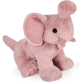 Doudou et Compagnie Preppy Chic Elefant, rosa 35cm (35 cm)