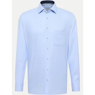Eterna Modern-Fit Hemd Blau 42