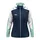 Kapuzenjacke Damen marine/weiß/minze L
