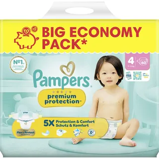 Pampers Premium Protection Gr. 4 (9-14 kg) 60 St.