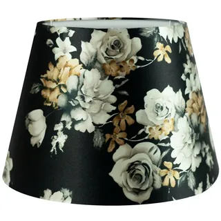 Wogati Lampenschirm Wogati Premium Stehlampe Lampenschirm Konisch schwarz Ø 27 cm