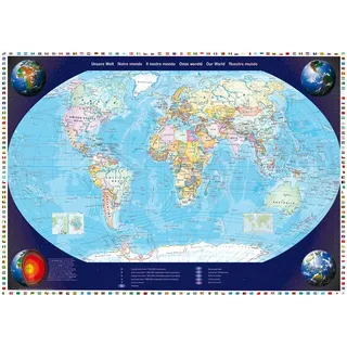Schmidt Spiele Elephant,Mouse 57041 Unsere Welt, 2000 Teile Puzzle, bunt
