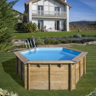Swim&Fun Rundbecken Vanille 2 Set 400 x 119 cm inkl. Sandfilter