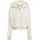 3-Streifen French Terry Kapuzenpullover Wonder Alumina White L