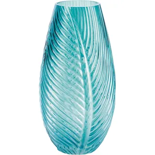 Vase Glam Forest Ø 12,5 cm x 19,5 cm Türkis