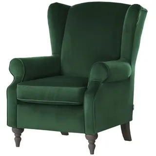 Sofa.de Ohrensessel Cozy Polyester 83 x 102 x 87 cm Grün