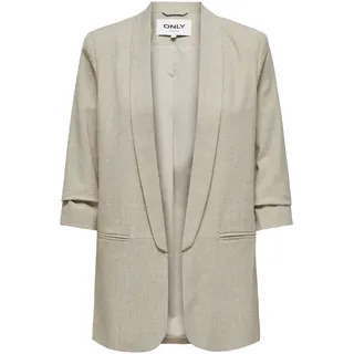 Only Elly 3/4 Life Blazer White Pepper / Detail Melange - 34