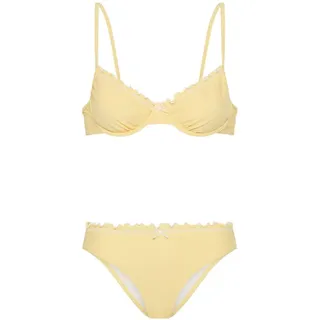 lscn by lascana Bügel-Bikini Damen Gelb 38 Cup C