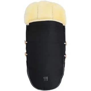 Kaiser Lammfell Fußsack LOVE THE NATURE Black