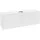 Waschbeckenunterschrank 160 x 55 cm Glossy White