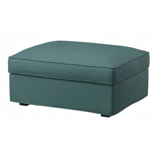 IKEA KIVIK Bezug für Hocker mit Aufb. Kelinge grautürkis Kelinge grautürkis