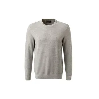 Marc O'Polo Herren Pullover grau unifarben, grau, Frühjahr/Sommer 2025