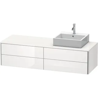 Duravit XSquare 160x54,8x40cm, 4 La, wd, B re, we hgl
