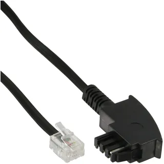 InLine InLine® TAE-F Kabel, für Telekom/Siemens-Geräte, TAE-F ST an RJ11 ST, 6m