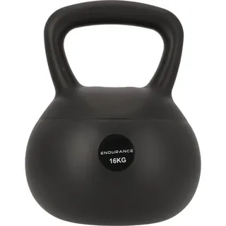 Endurance Kugelhantel Kettlebell 16 kg schwarz