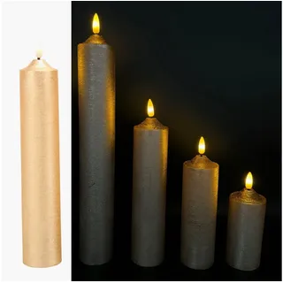online fuchs LED Kerze 5 St. Champagner