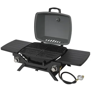 Primaster Tisch-Gasgrill CityFlame 2 Brenner Grillfläche: 47 x 35 cm