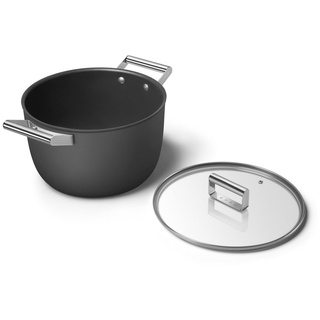 Smeg CKFC2611BLM Kochtopf 26 cm schwarz