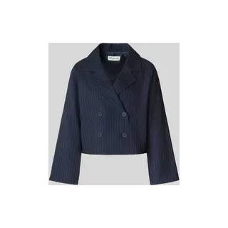Cropped Blazer mit Reverskragen Modell 'Amiri', Dunkelblau, XL