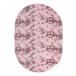 vidaXL NAVARRA Hochflorteppich 300 x 200 cm Altrosa
