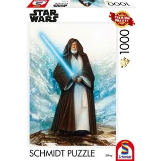 SCHMIDT SPIELE 57593 PUZZLE 1000 TEILE - Star Wars Lucas Film, Monte Moore, The Jedi Master
