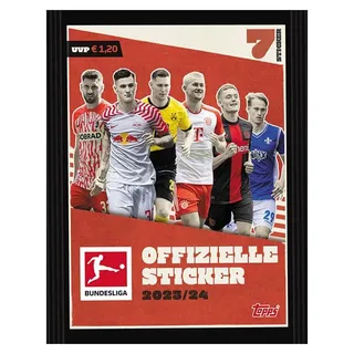 Topps Bundesliga 2023/24 Sticker-Adventskalender - 24 Überraschungen