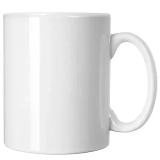 Kaffeetasse Keramik 600ml extra groß weiß M017