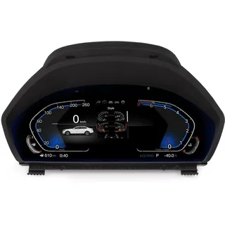 12,3'' HD LCD Display Digitales Tacho Kombiinstrument für BMW 3/4 Serie F30 F31 F32 F33 F34 F36 2013-2020 EVO NBT Tachometer Armaturenbrett Cluster Ersatzinstrumente 7-UI Lenkradsteuerung Plug & Play