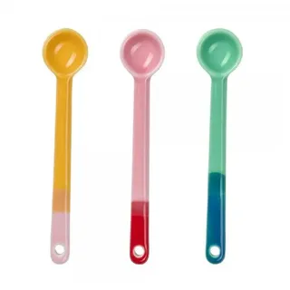 Asa Selection Espressolöffel 3er Set Löffel, Smoothie Colors L 10 cm