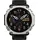 BT 51 mm Kunststoffgehäuse Black Silikonarmband Black 26 mm