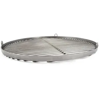 Grillrost.com Das Original Grillrost Ø 80 cm Edelstahl Silber/Weiß