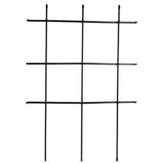 Trendline Rankgitter Raute 90 cm Grau