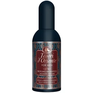 Tesori D'oriente - For Men, Aromatischer Duft, Ebenholz und Ginseng, frischer und holziger Duft, 100 ml