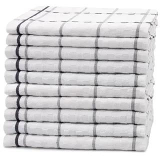ZOLLNER Geschirrtücher,, weiß Textil, 45x60 cm, Oeko-Tex® Standard 100, Kochen, Geschirrtücher - Schürzen, Geschirrtücher