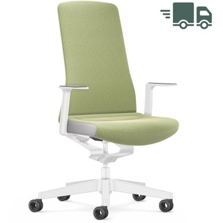Interstuhl PURE INTERIOR Edition Bürostuhl mit Polsterrücken - Variante grün