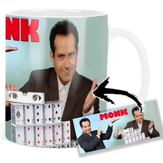 Monk Tony Shalhoub Tasse Keramikbecher Mug