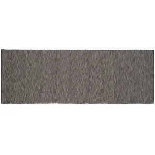 Gözze Tischläufer GÖZZE Tischläufer MERANO anthrazit BL 50x140 cm grau Tischdecke grau