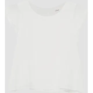 s.Oliver Chiffon-Bluse mit Volantärmeln und A-Linie - 146/152