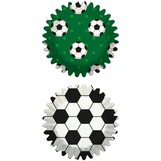 Birkmann, Mini-Papierbackförmchen, Fußball, 100 Stück