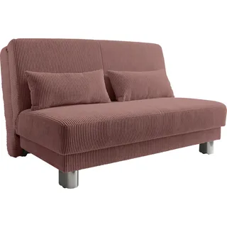 Home Affaire Schlafsofa "Gina", 80x86x195 cm Cord orange (terrakotta), (41613752-0)